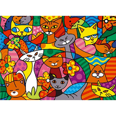 Canevas Color cats - SEG