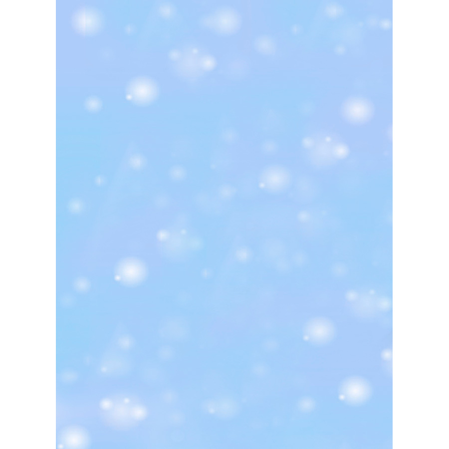 Coupon Aïda 7,1 motif neige sur fond bleu - Brod star