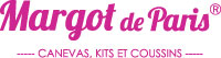 Canevas, nappes et kits coussins la marque Margot de Paris