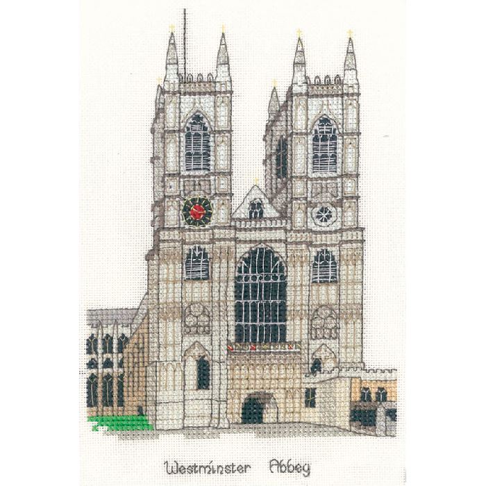 Westminster abbey - Broderie Point de Croix - Héritage