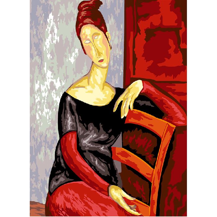 Kit canevas Pénélope - Jeanne Modigliani - SEG de Paris