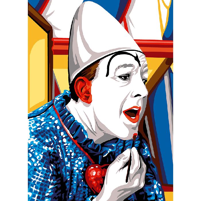 Kit canevas Pénélope - Clown blanc avant le spectacle - SEG de Paris