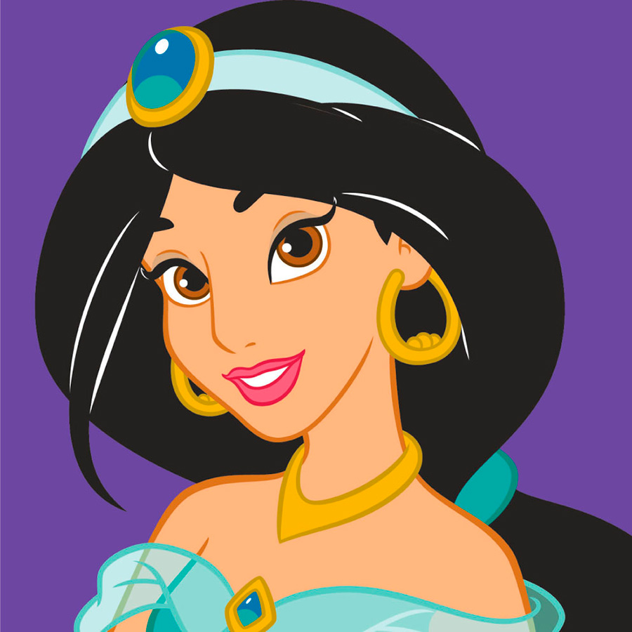 Jasmine - Canevas Enfant - Disney