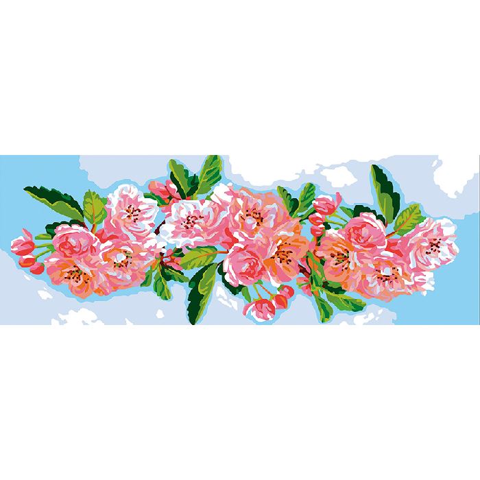 Canevas pénélope - Fleurs de cerisier - Collection d'art