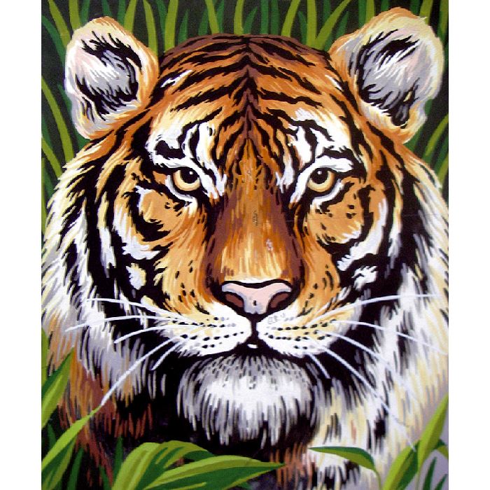 Canevas Pénélope - Le tigre - Collection d'Art