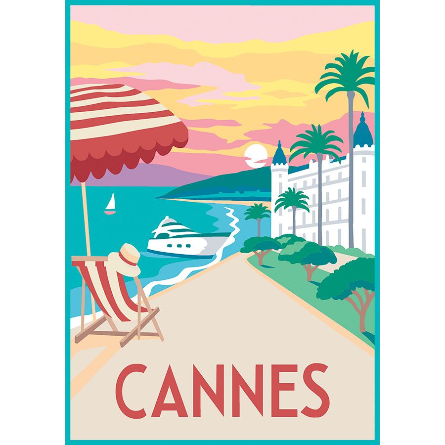 Canevas Pénélope - Cannes - DMC
