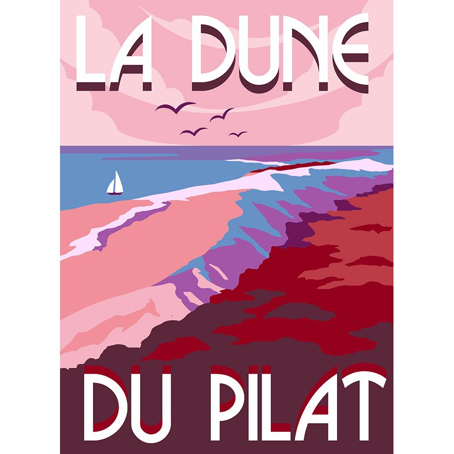 Canevas Pénélope - La dune du Pilat - Margot de Paris