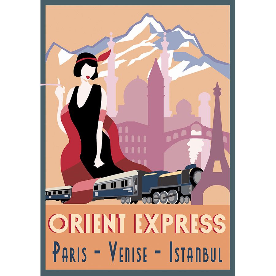 Canevas Pénélope - Orient Express - DMC