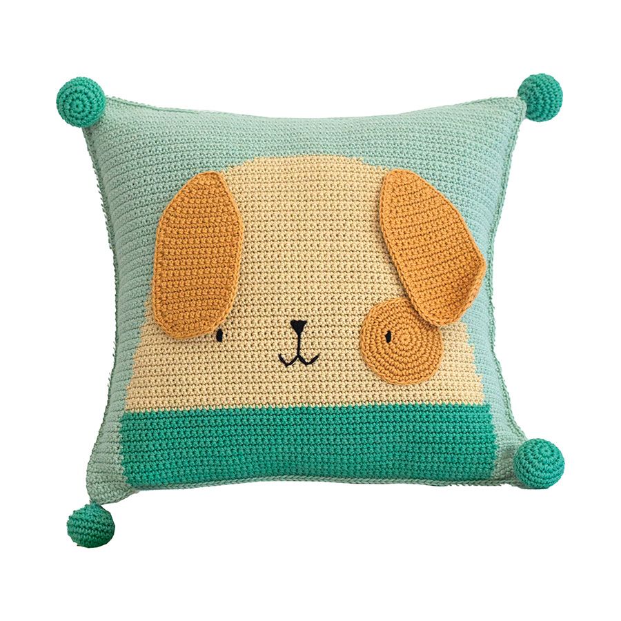 Kit à crocheter - Coussin Puppy - Anchor