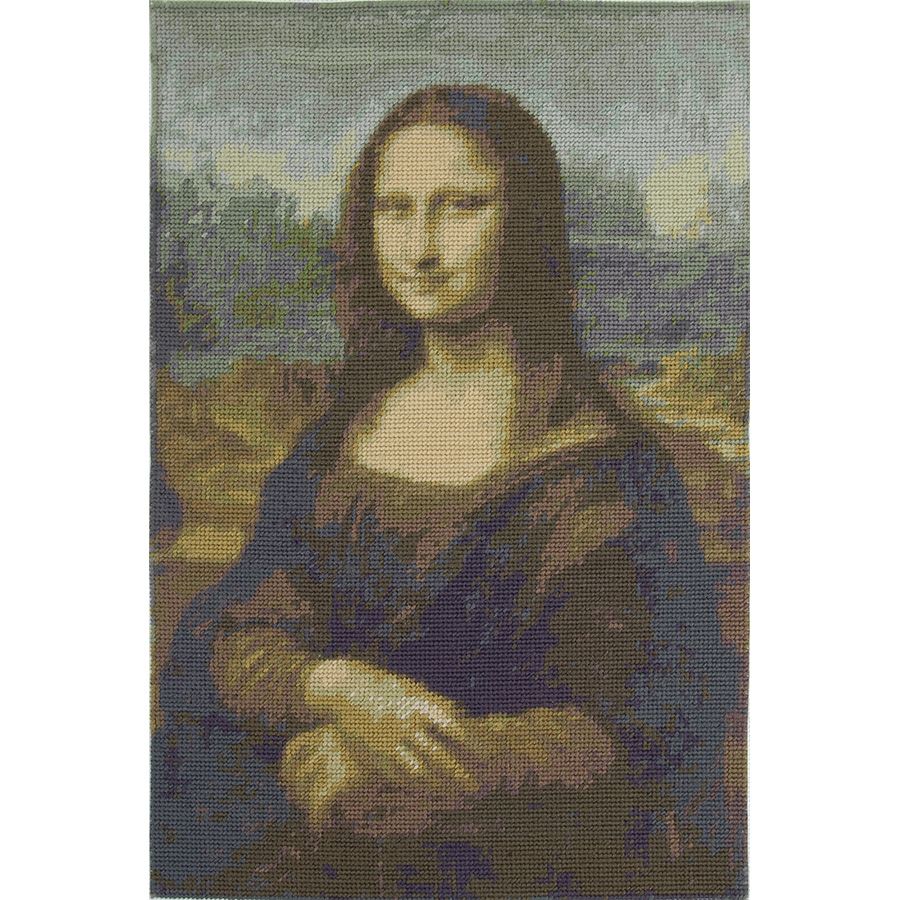 Kit canevas - La Joconde - Portrait de Mona Lisa - DMC