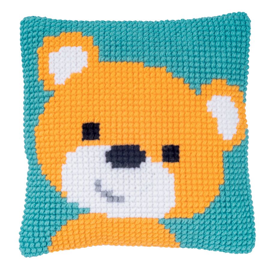 Kit coussin gros trous - Ourson - Vervaco
