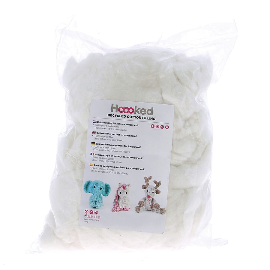 Rembourrage coton blanc - Amigurumis - Hoooked