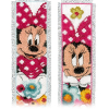 2 marque-pages à broder - Minnie - Kit point de croix Disney - Vervaco