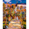 Kit canevas Pénélope - Le jardin de Monet à Vetheuil - SEG de Paris