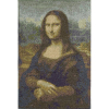 Kit canevas - La Joconde - Portrait de Mona Lisa - DMC