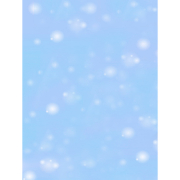 Coupon Aïda 7,1 motif neige sur fond bleu - Brod star