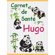 Carnet de santé pandas - Kit point de croix - Princesse