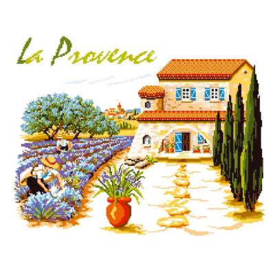 Broderie Point de Croix La Provence
