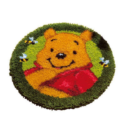 Tapis Point Noué - Winnie l ourson - Collection Disney Winnie the Pooh - Kit Vervaco