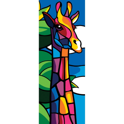 Tableau Canevas Pénélope motif Girafe de la marque Margot de Paris