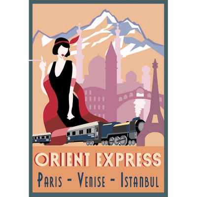 Canevas Pénélope Orient Express DMC