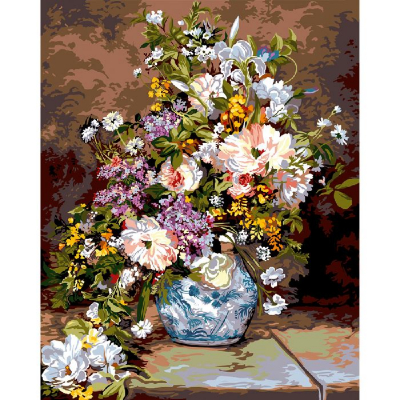 Canevas Pierre Auguste Renoir le bouquet - SEG