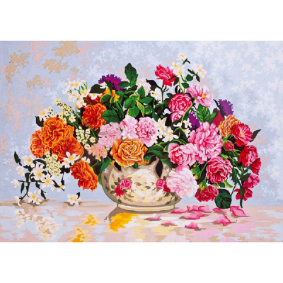 Canevas Vase de fleurs Collection d'art
