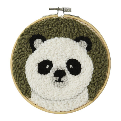 Kit à broder punch needle Patrice le Panda DMC Collection Gift of Stitch