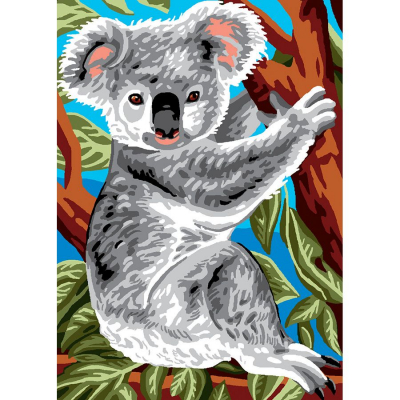 Kit canevas pénélope Koala Luc Création