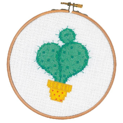Kit Point de Croix Compté Cactus I Vervaco