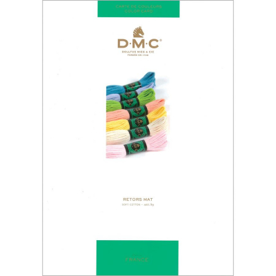 Nuancier Retors Mat Cartes couleurs DMC