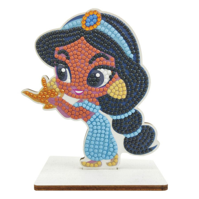 Supports à diamanter Disney figurine Jasmine de la marque Crystal Art D.I.Y