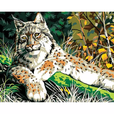Canevas Pénélope Lynx des forêts Collection d'Art