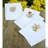 3 cartes à broder Fleurs et lavande Kit point de croix Vervaco