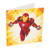 Carte Broderie Diamant Iron Man Crystal Art D.I.Y
