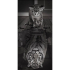 Tableau en Broderie diamant motif Reflet du tigre de la marque Diamond Painting illustrant un chat regardant son reflet imaginaire
