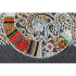 Kit de broderie avec perles motif Chat et papillon de la marque Abris Art, tableau à broder avec des perles
