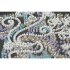 Kit de broderie avec perles motif Etoile de Noël de la marque Abris Art, tableau esprit de noël à broder avec des perles