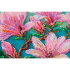 Kit de broderie avec perles motif Magnolias en fleur de la marque Abris Art, tableau à broder avec des perles