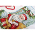 Kit de chaussette de Noël à broder motif Sur le chemin du conte de fées de la marque MP Studia