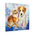 Kit peinture par numéro Chat et chien Craft Buddy