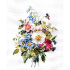Kit point de croix compté Bouquet de fleurs d'été Luca-S