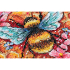 Kit à broder au point de croix motif Reine des abeilles de la marque Abris Art