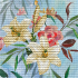 Kit point de croix imprimé Bouquet de lys sauvages Ladybird