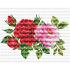 Kit point de croix imprimé Bouquet de roses Ladybird