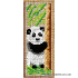 Marque-page à broder Panda Luc Création