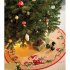 Tapis de sapin de Noël jupe d'arbre à broder au point de croix Anchor
